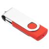 1GB USB Flash Drive 1PCS, EASTBULL USB 2.0 Thumb Drive Swivel USB Stick Memory Stick Metal Thumb Drive (Red) view 1