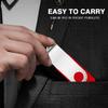 1GB USB Flash Drive 1PCS, EASTBULL USB 2.0 Thumb Drive Swivel USB Stick Memory Stick Metal Thumb Drive (Red) view 2