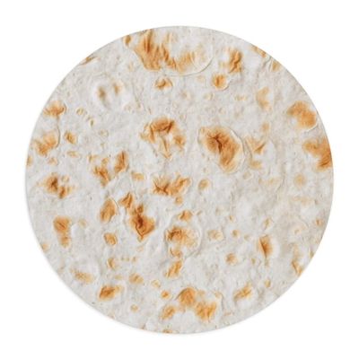 Tortilla Mouse Pad - Funny Circle Mousepad for Work, Round Gaming Mouse Mat for Men or Women, Funny Coworker Gift Humor Computer Accessories Round One Size