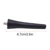 Car Short Antenna Mast 6561N3 for 107 108 206 207 307 308 407 for C5 Length 6.7cm/2.6inch ABS Black view 3