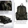 Langly Large Camera Backpack for Photographers: the Multi Globetrotter -Large Customizable Camera Bag Interior for Your Camera and 10 Lenses with a 16" Laptop Pocket view 4