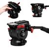 IFOOTAGE Video Tripod Head K7,Professional Heavy Duty,Five Step Dynamic Balance,Aluminum Alloy Fluid Head,Compatible for Sony G Master QR Plate,Content Creation,Vlogging,Video,Max Payload 15.4lb/7KG view 1
