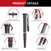 Manbily Camera Monopod, Carbon Fiber Portable Compact Lightweight Travel Monopod with Walking Stick Handle for DSLR Canon Nikon Sony Video Camcorder, 6 Sections up to 61 inch view 4