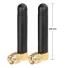Bingfu Mini Dual Band WiFi 2.4GHz 5GHz 5.8GHz MIMO RP-SMA Male Right Angle Antenna (2-Pack) for FPV Bluetooth USB Adapter Computer PCIe Card WiFi Router Wireless Back Up Camera view 2