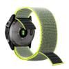 Abanen Hook and Loop Quick Dry Watch Band for Fenix 7X / 6X / 5X, 26mm Woven Nylon Ultralight Sport Wristband Strap for Garmin Fenix 6X Pro/Sapphire, 5X Plus, Enduro (Bright Green) view 3
