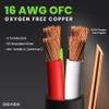 GEARit Outdoor Speaker Wire CL3 Rated, 16 Gauge Speaker Wire, Speaker Cable 100 ft for Outdoor Speakers, Patio, Garden, Backyard Audio, Direct Burial in Ground/in Wall, OFC (Brown, 4-Conductors) view 2
