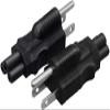 Toptekit NEMA5-15P to C5 Power Adapter Travel Plug Adapter, US Standard 3 Prong to C5 Power Converter Electrical Adapter, IEC Power Adapter view 4