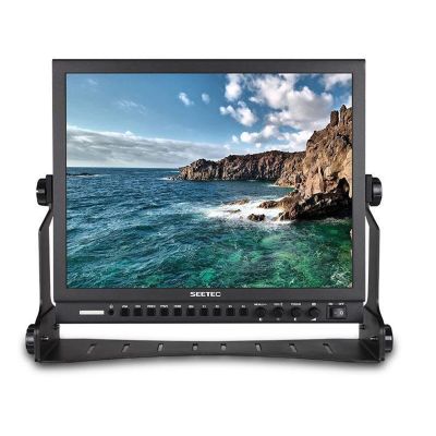 SEETEC P150-3HSD 15" 1024768 HD Pro Broadcast LCD Monitor with 3G-SDI HDMI AV YPbPr P150-3HSD