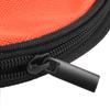 Ruilogod Round Zip up 20 Discs Holder Organizer Bag Storage Case Orange (id: f66 6b2 410 290 866 view 2
