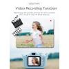 Yoidesu Kids Camera for Girls and Boys, 600mah Children Camera Digital Video 2.0inch Eye Screen 40.0mp Video, Best Christmas Birthday Festival Kids(cat) view 3