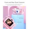 Yoidesu Kids Camera for Girls and Boys, 600mah Children Camera Digital Video 2.0inch Eye Screen 40.0mp Video, Best Christmas Birthday Festival Kids(cat) view 4