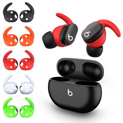 5 Pairs Compatible for Beats Studio Buds Ear Hooks, Soft Silicone Sport Anti Slip Studio Buds Ear Covers Accessories [NOT Fit in Case] - 5 Color