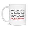 Mug for Amateur Radio Funny Amateur Radio Coffee Mug, 11-Ounce White view 1
