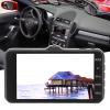 1080P Dual Dash Cam, Car Driving Recorder, 4 Inches Car DVR 1080P HD Night Vision Dash Camera 170 Degree Wide Angle Universal view 4