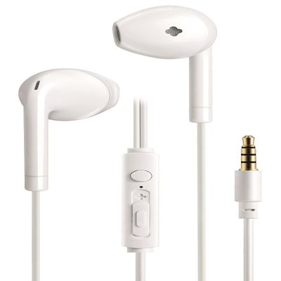 2GO Comfort Stereo in-Ear Headset 3.5 mm Cable 120 cm White