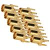 10Pcs MMCX KE Female Socket RF Coaxial Adapter 4 Pins Female Connector 50 for PCB Earphone Cable Repair Upgrade Parts view 4