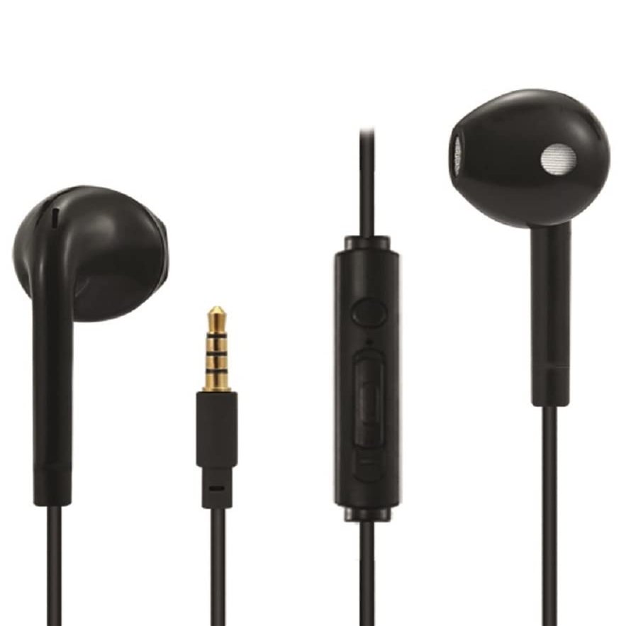 2GO in-Ear Stereo Headset Comfort 3.5 mm Stereo Jack Multi-Function Button Dynamic Bass Black