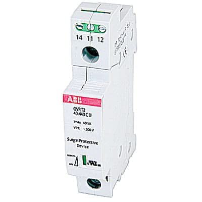 OVRT240440PTSU, Surge Protective Device, OVR SPD 40KA 440V P TS 3RD ED