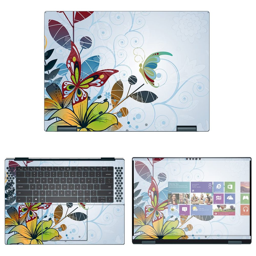 Decalrus - Protective Decal Sticker for The Dell Inspiron 7610 2-in-1 (16" Screen) case Cover wrap DEinspiron16_7610-170