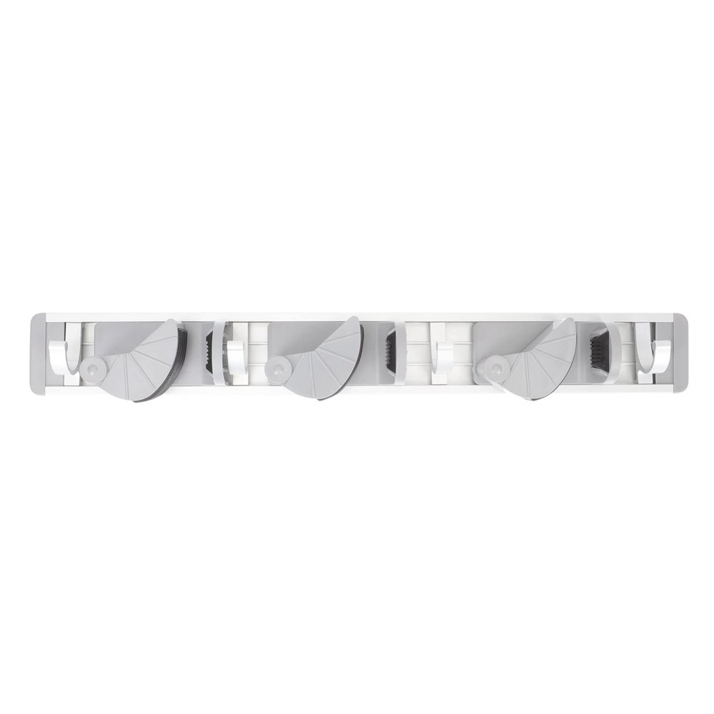 Cabilock Mop Clamp Hanger Wall-mounted Broom Rack Hook for Easy Installation Design for Home Garage and Garden Storage Upgraded Clips and Hooks