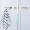Cabilock Mop Clamp Hanger Wall-mounted Broom Rack Hook for Easy Installation Design for Home Garage and Garden Storage Upgraded Clips and Hooks view 3