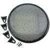 2 Pack 6 Inch Metal Mesh Speaker Grills Covers Subwoofer Grill Protective Case with with Mounting Screws for Home Audio Car Speaker [FDXGYH,Black] view 1
