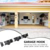 Cabilock Wall Mounted Mop Holder Punch Broom Rack Design Mop Hanger for Efficient Cleaning Storage view 4
