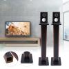 35.4" Atlantic Bookshelf Speaker Stands Heavy Duty Floor Speaker Stands Pair of High-Density Medium Fiberboard with Anti-Slip Pads for Holding Your Speakers Stably view 4