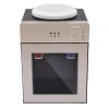 Electric Water Dispenser Water Cooler Table Top Drinking Water Machine Champagne Gold Home and Office Mini Water Dispenser 110V/60Hz Hot and Cold Water Dispenser with Led Indicator view 1