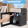 Electric Water Dispenser Water Cooler Table Top Drinking Water Machine Champagne Gold Home and Office Mini Water Dispenser 110V/60Hz Hot and Cold Water Dispenser with Led Indicator view 4