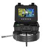 10.1" IPS Pipe Sewer Drain Inspection Camera and 512HZ Locator DVR AHD 1080P Screen Diameter 7MM Cable Video+Audio Recording 5X Image Enlarge (70M Cable) view 2