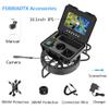 10.1" IPS Pipe Sewer Drain Inspection Camera and 512HZ Locator DVR AHD 1080P Screen Diameter 7MM Cable Video+Audio Recording 5X Image Enlarge (60M Cable) view 3