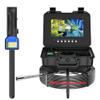10.1" IPS Pipe Sewer Drain Inspection Camera and 512HZ Locator DVR AHD 1080P Screen Diameter 7MM Cable Video+Audio Recording 5X Image Enlarge (50M Cable) view 1