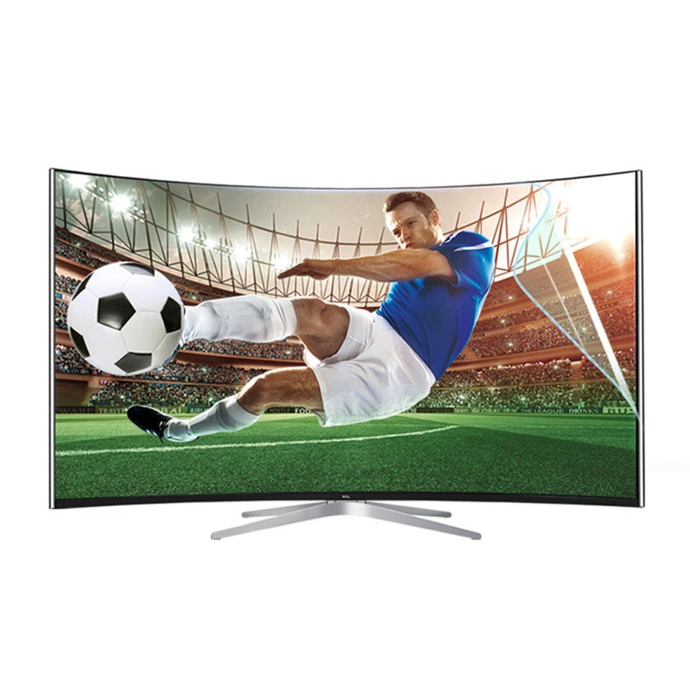 Anti-Blue Light TV Screen Protector Film Anti Glare Anti UV Relieve Eye Strain - Frosted Protection Filter Panel - LCD, LED, 4K OLED & QLED HDTV Displays/Clear / 47 Inches 1044x590mm