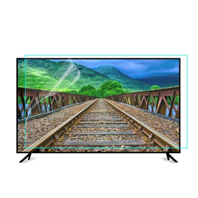 32"-75" TV Screen Protector Film Anti-Blue Ray/Anti-Gglare/Anti-Radiation Eye Screen Protector Filter, Relieve Eye Fatigue and Sleep Better/Clear / 43 Inches 942x529mm