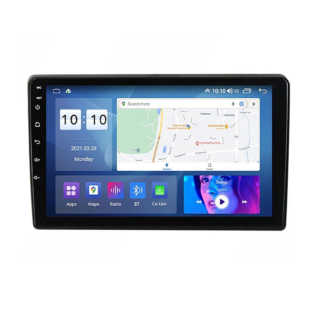 Double Din Car Stereo with Android 11 Car GPS DVD Navigation Player Headunit for Hyundai I40 I-40 2016 Car Radio Video Multimedia Player