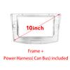 10.1'' Car Stereo Radio Fascia Frame Panel Trim Installation Mounting Kit fits for VW Magotan Passat CC B6 B7 2007-2016 view 2