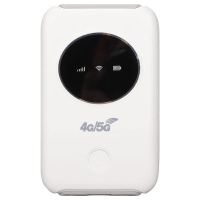Portable 4G Router, 150Mbps Hotspot CAT4 Mobile Internet Router Travel Router SIM Card with 3200mah Battery,Support 10 User Connections