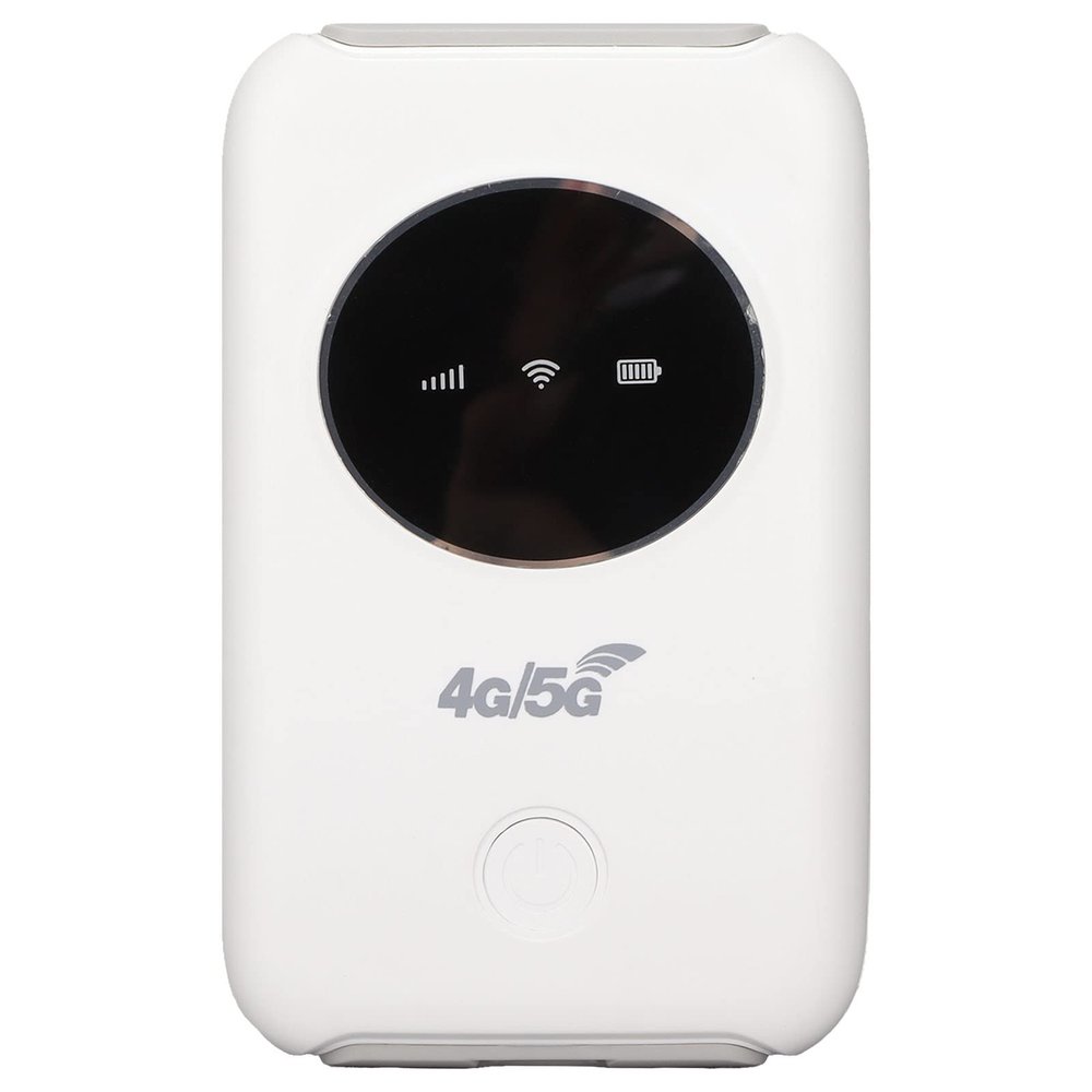Portable 4G Router, 150Mbps Hotspot CAT4 Mobile Internet Router Travel Router SIM Card with 3200mah Battery,Support 10 User Connections