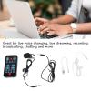 Diydeg Voice Changer, Handheld Microphone Voice Changer Universal Mini Sound Card with 8 Sound Effects Support Multi Languages, Portable Sound Effects Machine for Mobile Phone Computer Plug and Play view 3