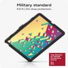 ZAGG Rugged Book Detachable Case and Magnetic-Hinged Keyboard for iPad Air 11" (M3)/ Air 11" (M2)/ iPad 10.9" (air 4th gen)/ 11" (1st & 2nd Gen), Bluetooth Pairing, Backlit Keyboard, Black view 3