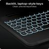 ZAGG Rugged Book Detachable Case and Magnetic-Hinged Keyboard for iPad Air 11" (M3)/ Air 11" (M2)/ iPad 10.9" (air 4th gen)/ 11" (1st & 2nd Gen), Bluetooth Pairing, Backlit Keyboard, Black view 4
