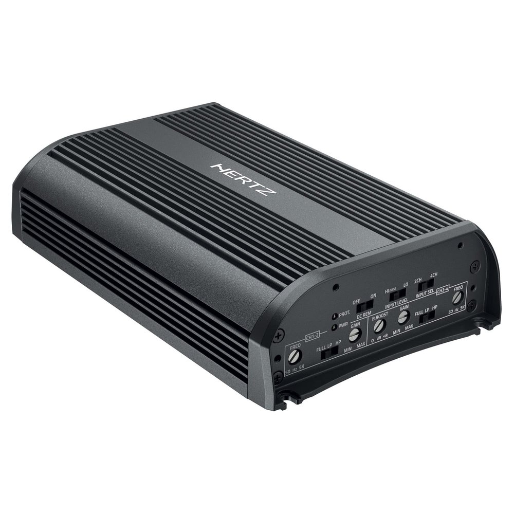 Hertz SPL Show SP 4.900 D-Class 4 Channel Amplifier 250 WRMS x 4 at 2 (IP55 Rated)