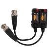 Dioche 1 Pair Passive Video Balun, HD Video Balun Transmitter, 5MP 1 Channel CVI TVI AHD Transceiver for Security Camera System view 2
