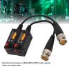 Dioche 1 Pair Passive Video Balun, HD Video Balun Transmitter, 5MP 1 Channel CVI TVI AHD Transceiver for Security Camera System view 3