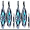 Rockville WB65KLS 300-Watt Peak / 150-Watts RMS 6.5 in Marine Wakeboard Tower Speakers, 4 Ohm, Polished Silver, RGB LED Lighting, 360 Degree Rotating Brackets, for Boats, ATVs and UTVs, 4-Piece view 1