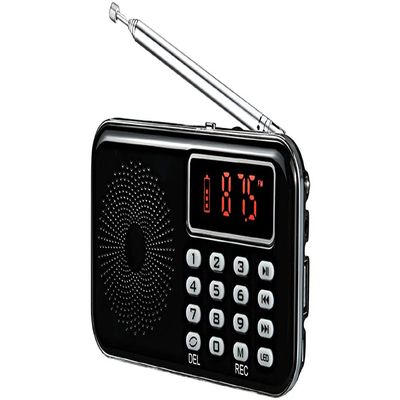 FM Radio with MP3 Player Voice Recorder Speaker Flashlight Functions