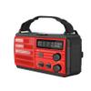 Kaito Voyager V3 Emergency Radio - AM/FM NOAA Weather Alert 4-Way Powered Solar Crank Radio Receiver with LED Flashlight and USB 4,000 mAh Mobile Phone Charger (Red) view 2