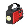 Kaito Voyager V3 Emergency Radio - AM/FM NOAA Weather Alert 4-Way Powered Solar Crank Radio Receiver with LED Flashlight and USB 4,000 mAh Mobile Phone Charger (Red) view 3