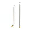 2 Pack Replacement Telescopic Antenna, 7 Sections Stainless Steel Radio Antenna for AM FM Radio Receiver TV (Length 76cm /30inch) view 1